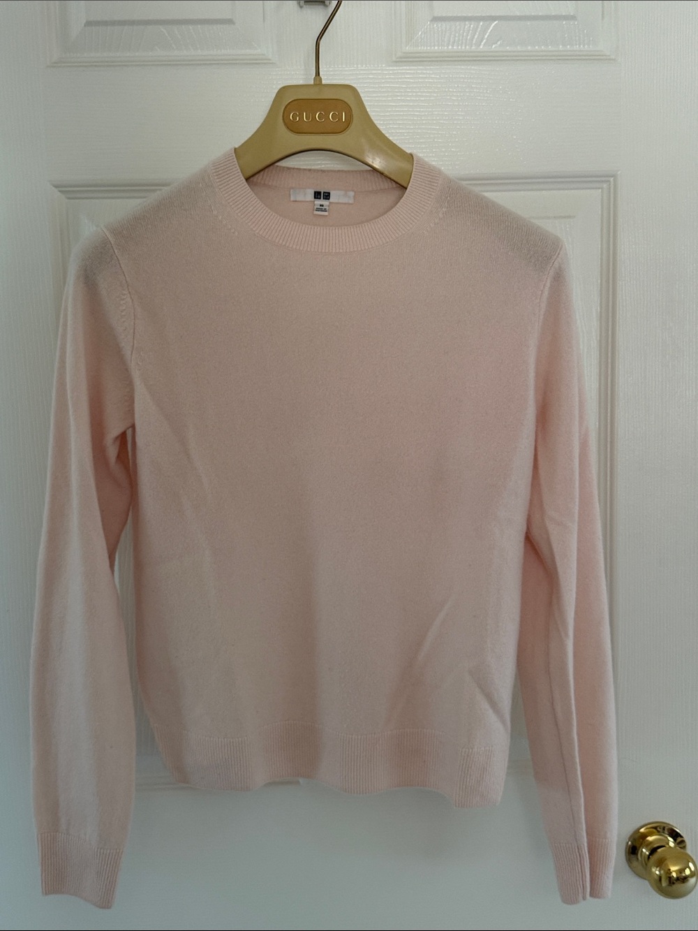 Uniqlo wool Pale Pink Crewneck Sweater